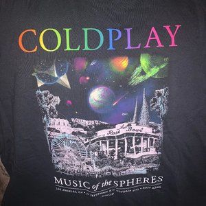 ColdPlay 2023 Music of the Spheres Concert (Rose Bowl) Size-SMALL